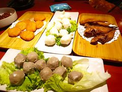 手工墨鱼丸子-金穗园·砂锅粥.醉鸡煲火锅(长寿路店)