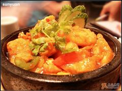 石斑鱼腩煲-鹿港小镇(霄云店)