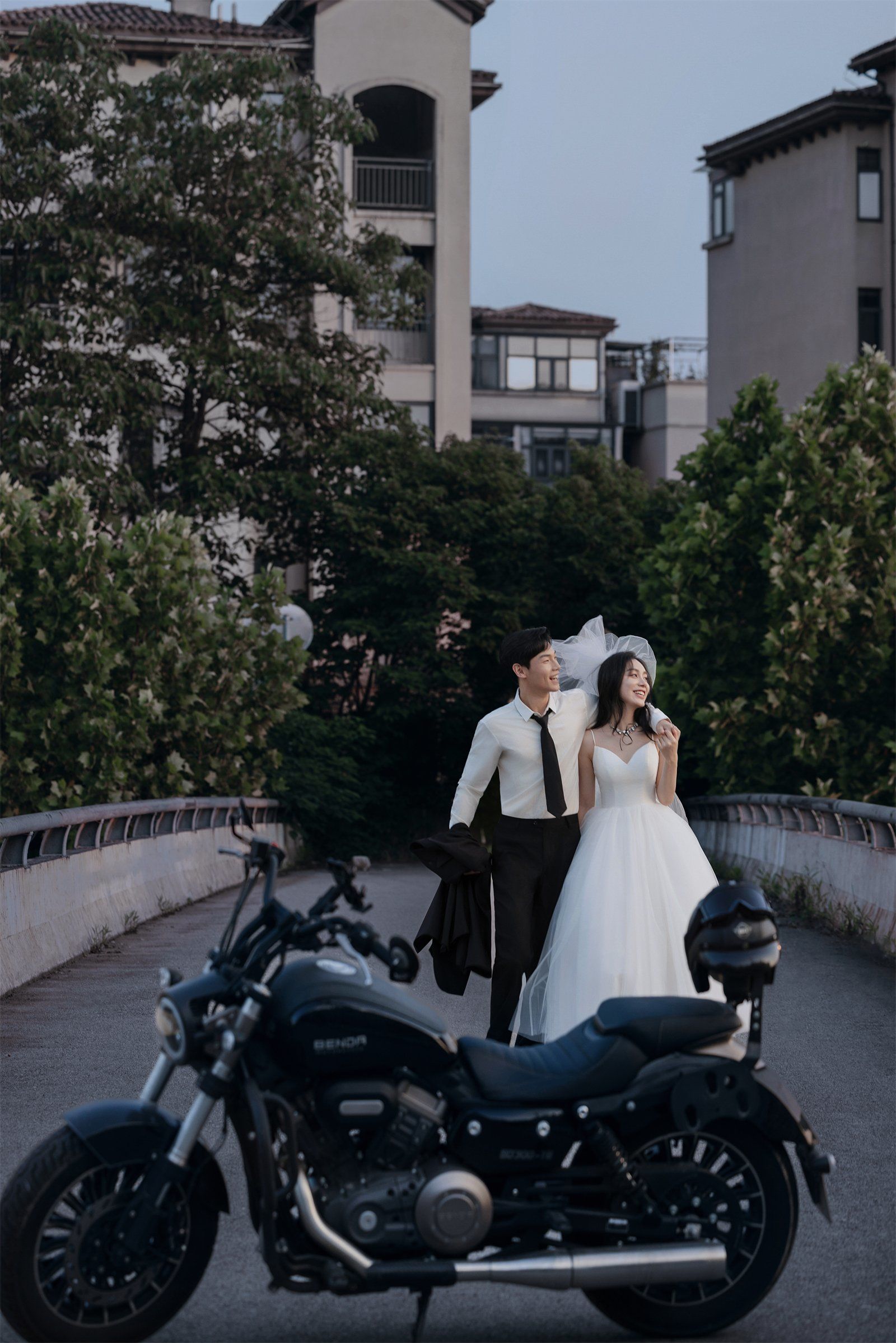 一定要拍的机车风婚纱照93
创意独特
