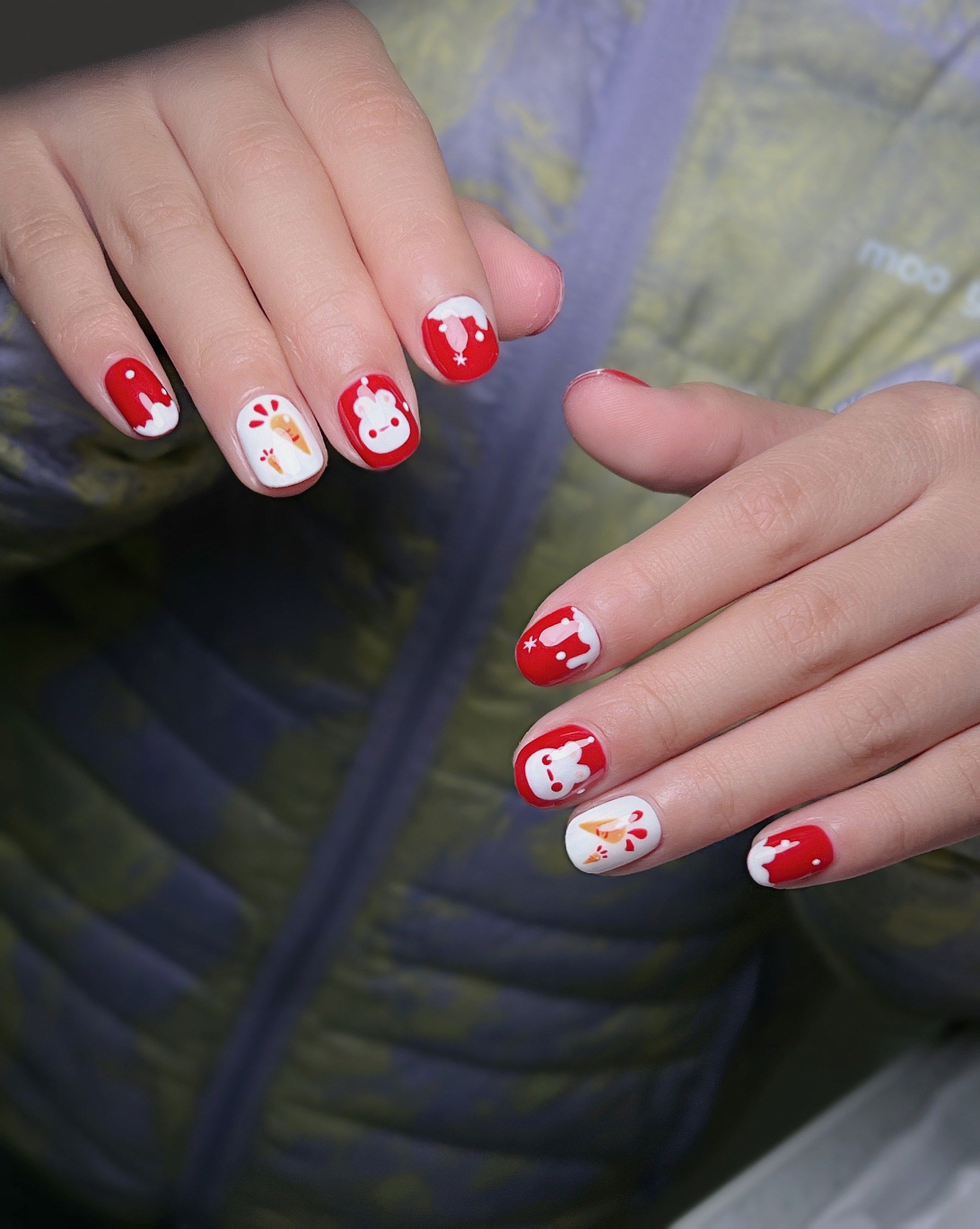 新年美甲 #儿童手绘美甲