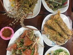 -班赞海鲜市场胖阿姨加工点