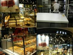 面包甜点陈列柜-山崎面包(百联世纪店)