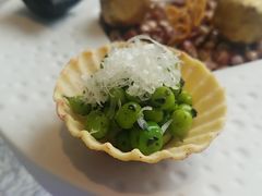 赤贝北极贝芝麻酱沙拉-九献创意菜·新中式(亮马河花园私宴店)