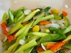 清炒芦笋-烤肉季饭庄