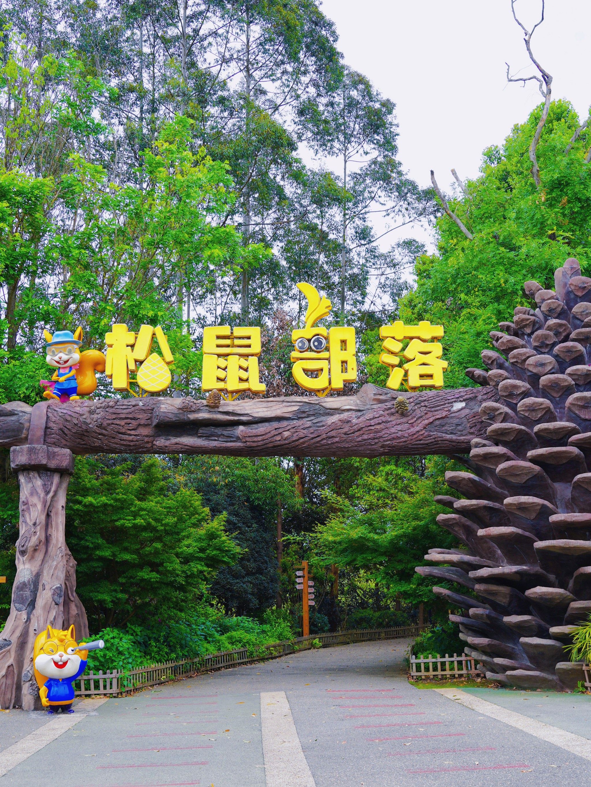 98成都旅游|适合学生党玩耍的松鼠部落森林营地