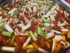 爆炒黄喉-邱金小炒·30 年盐帮江湖菜(自贡店)