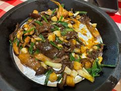 橄榄油炒三种蘑菇-西贝(无锡万象城店)