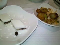 椰汁腰豆糕同XO醤蘿卜糕-稻香酒家·33年老字号·港式粤菜(富邦中心店)
