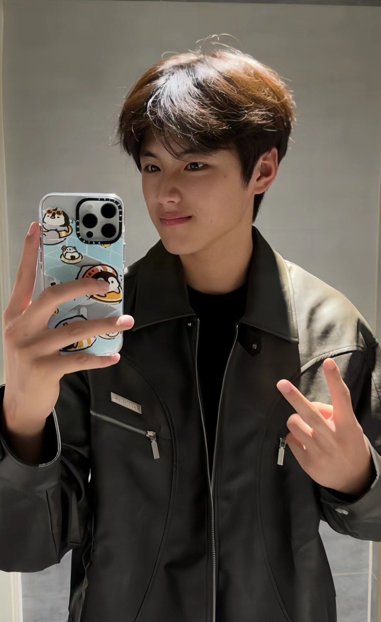 天津男士微分碎盖发型