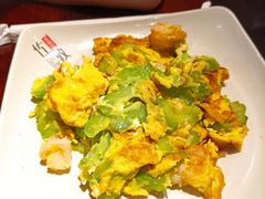 凉瓜鲜虾炒蛋-佐敦茶餐厅(恒茂华城店)