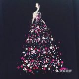 美女的服装手绘作品，又一次被震惊了🍃🍃