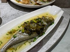 雪菜蒸深海大黄鱼-老绍兴养和饭店(向阳不夜城店)