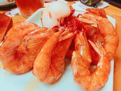 芥末酥皮虾-局气烤鸭·北京菜(前门店)