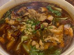 水煮肉片-吉事利茶餐厅