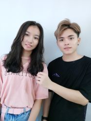 点击看大图 烫染-BTR发型定制潮沙龙店
