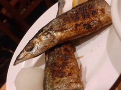 烤秋刀鱼定食-福烤锦花(长乐路店)