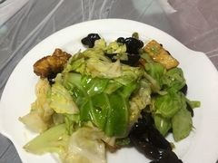 白菜木耳爆豆腐-同发号饭庄(复兴路店)