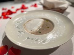 卡布奇诺黑松露奶油蘑菇汤-弗兰克牛排西餐厅Ribone steak house(柠檬花园店)