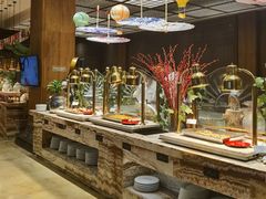 自助取餐区-天津东丽湖恒大酒店-温泉自助餐厅