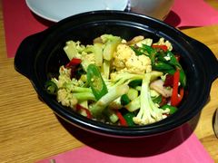 锅有机花菜-一个叫川的地方(麒麟新天地店)