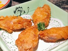 蛋黄鸡翅小份-新白鹿餐厅(松江开元地中海店)
