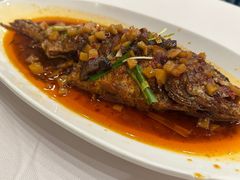 干烧大黄鱼-丰泽园饭店