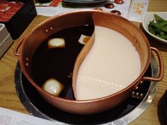 寿喜豆乳鸳鸯锅-伊豆野菜村(大族广场店)