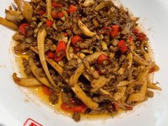 鱿鱼炒肉丝-天下客饭店(中山路店)
