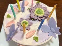 与蝶共生白桃荔枝奶油戚风蛋糕-派悦坊·甜品·蛋糕(虹口龙之梦店)