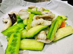 鱼片炒胜瓜-飞尝蚝·顺德菜·鱼生(顺德总店)