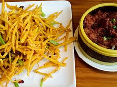 干煸藕丝-莲餐厅·湖北菜·潜江小龙虾店(愚园路店)
