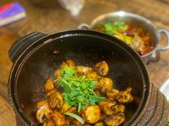 啫啫白蘑菇-铁公鸡·四川料理(天环广场店)