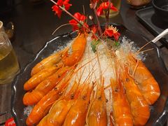 冰镇醉沼虾-乔街深夜食堂·台州菜·高压锅生蚝(杭州总店)
