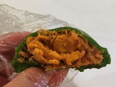 蛋黄肉松青团-许阿姨糕团店(南京总店)