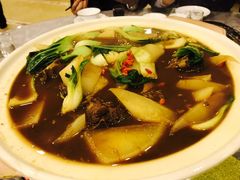 羊蝎子火锅大份-北大荒淡水鱼馆(秀水广场店)