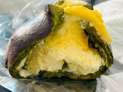 超级抹茶芝士碱水面包-迦南·甜品蛋糕(传媒店)