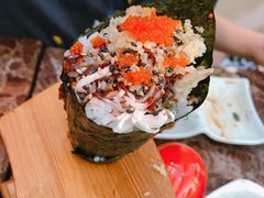 三文鱼皮手卷-米彩料理(西丽店)