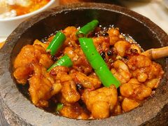 石锅杭椒牛蛙-桂满陇-西湖船宴(西单大悦城店)