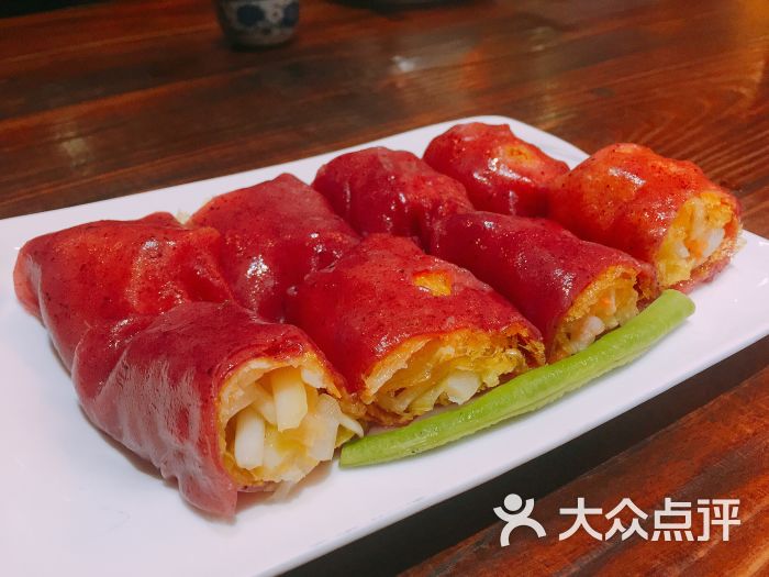 红米脆皮虾肠