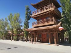 -金塔沙漠胡杨林景区