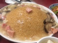 三鲜锅巴-北大地皖峰饭馆