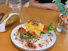 烟熏三文鱼水波蛋配全麦面包-WOKKA by艮上(中海环宇荟店)