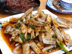 爆炒蛏子-517烧烤·龙虾·海鲜大排档(万象都荟店)
