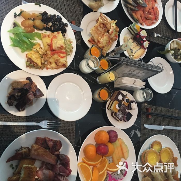 杭州洲际酒店自助晚餐图片
