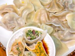 -东来菜馆•手抓海鲜家常菜•海鲜锅贴(鸽子窝店)
