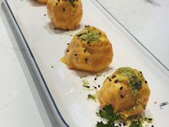 芥末大虾球-船歌·鱼水饺青岛菜(国贸商城店)