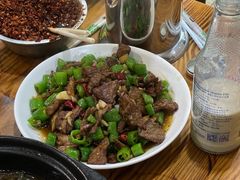 辣炒牛肉-凡老头米线砂锅(古荡新村西粮站)