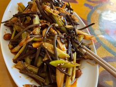 红油蕨菜-四姑娘山阿巴郎·藏式花园餐厅