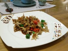 酱爆石榴花-禧和源养生素食茶馆