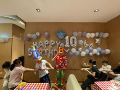 -小鲤鱼生日气球派对会场策划布置